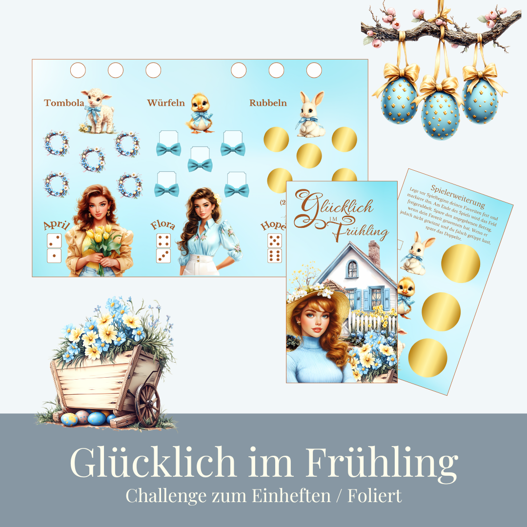 Glücklich im Frühling