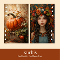 Deckblatt Kürbis / Herbstmädchen