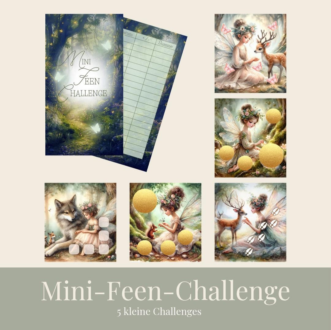 Frühlingsfeen Mini-Challenges